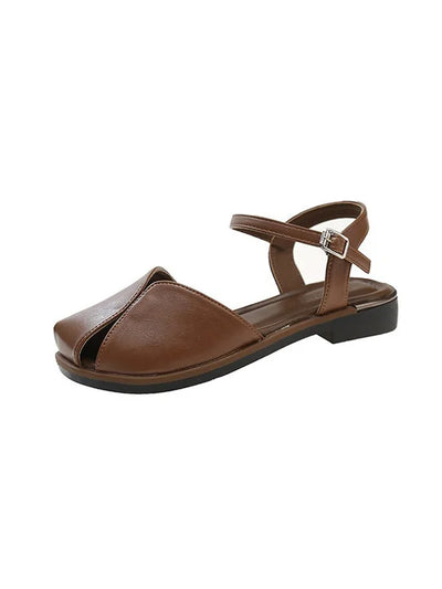 Emoryi | Toe Flache Damen Sandalen