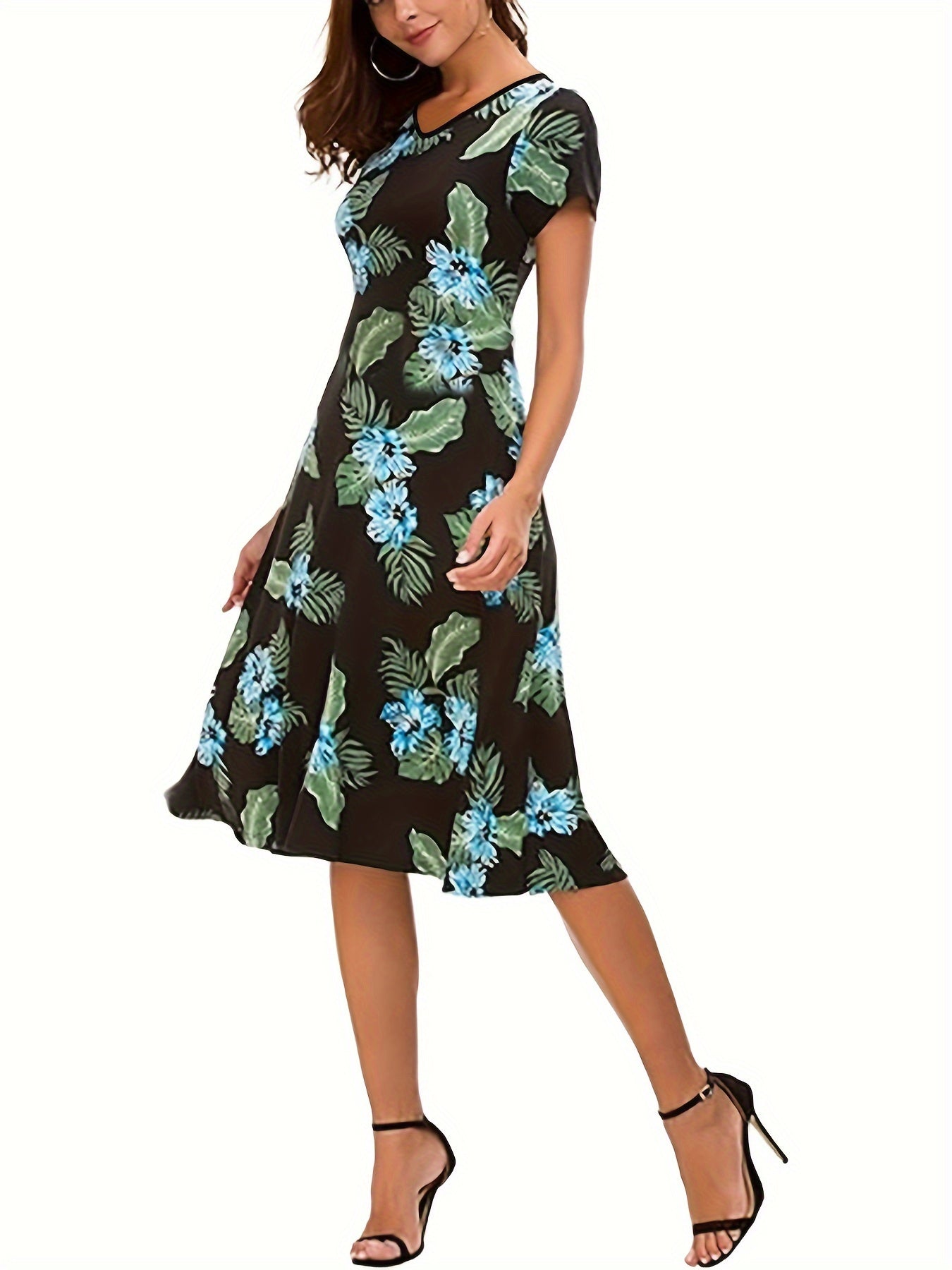 Zenaide | Florales Kleid für Damen