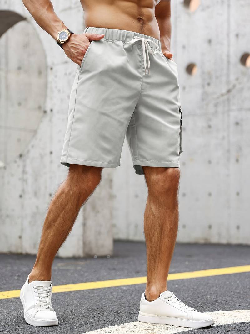 William – lässige multi-cargo-shorts für herren