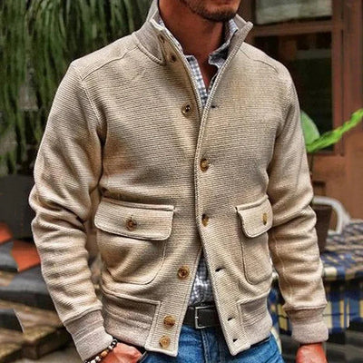 Ulisses | Stylischer Cargo-Cardigan für Herren