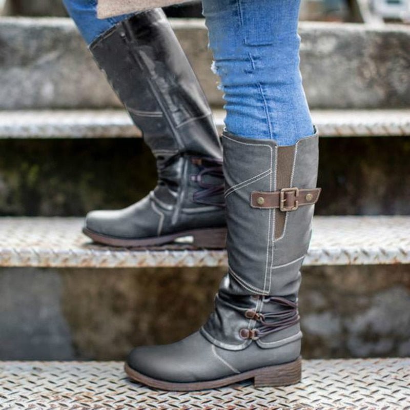 Carlottel | Damen Freizeitstiefel lang