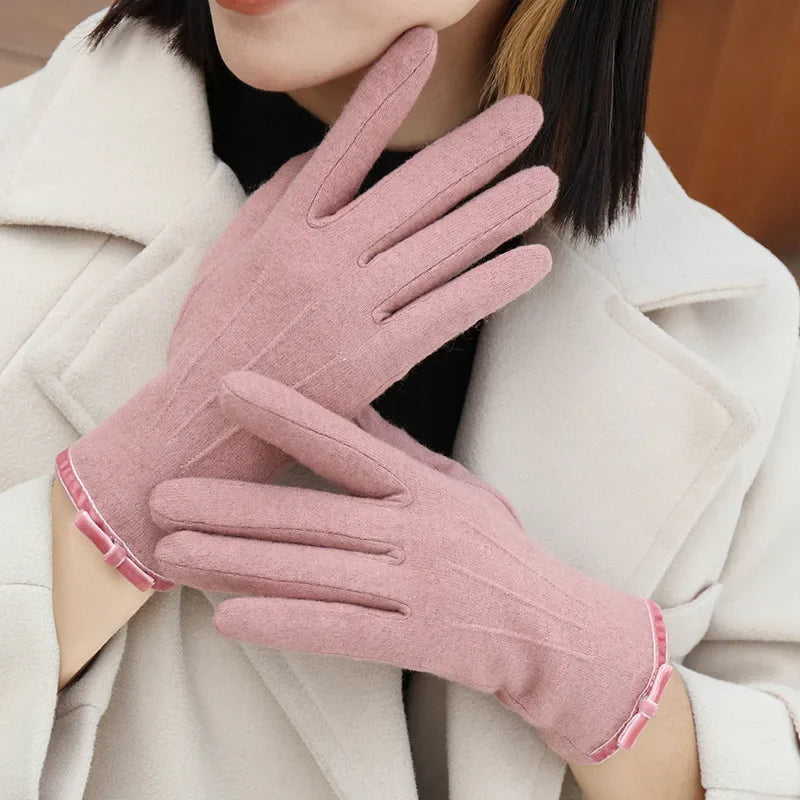 CashmereTouch™ – Pelzige, warme Vollfinger-Touchscreen-Handschuhe aus Kaschmir