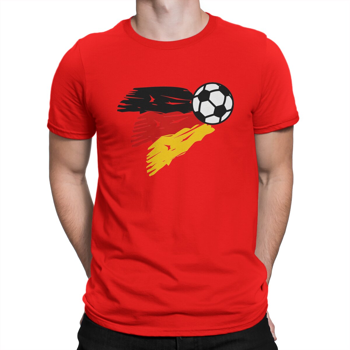 Eren | Herren-Fußballfan-T-Shirt Deutschland EM 2024 Fußballtrikot