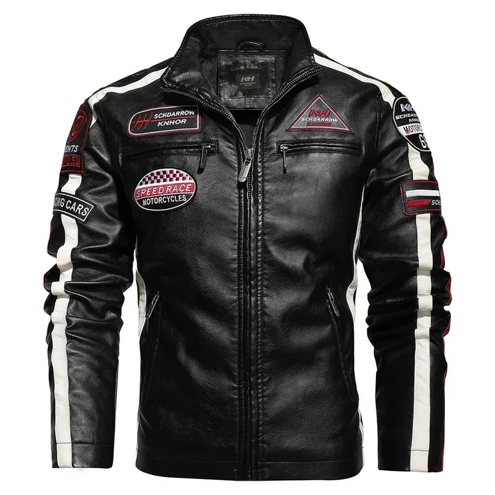 Ulmer | Herren Motorradjacke mit Stickerei