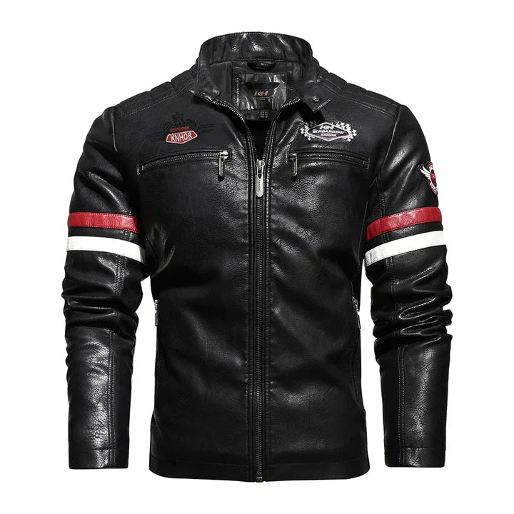 Ulmer | Herren Motorradjacke mit Stickerei