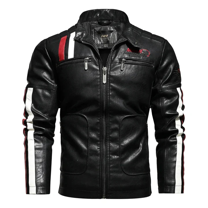 Ulmer | Herren Motorradjacke mit Stickerei