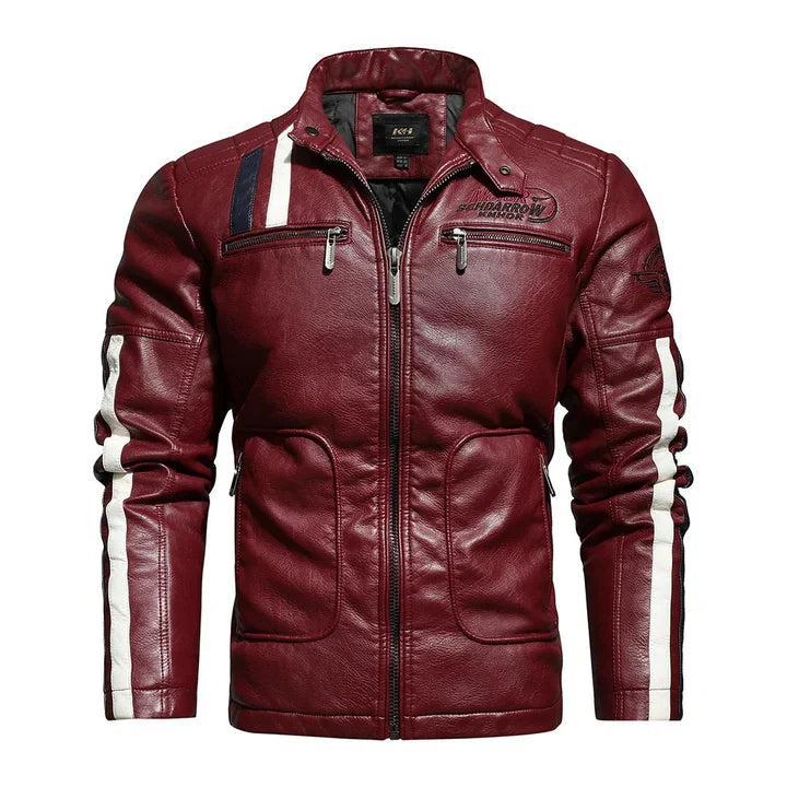 Ulmer | Herren Motorradjacke mit Stickerei