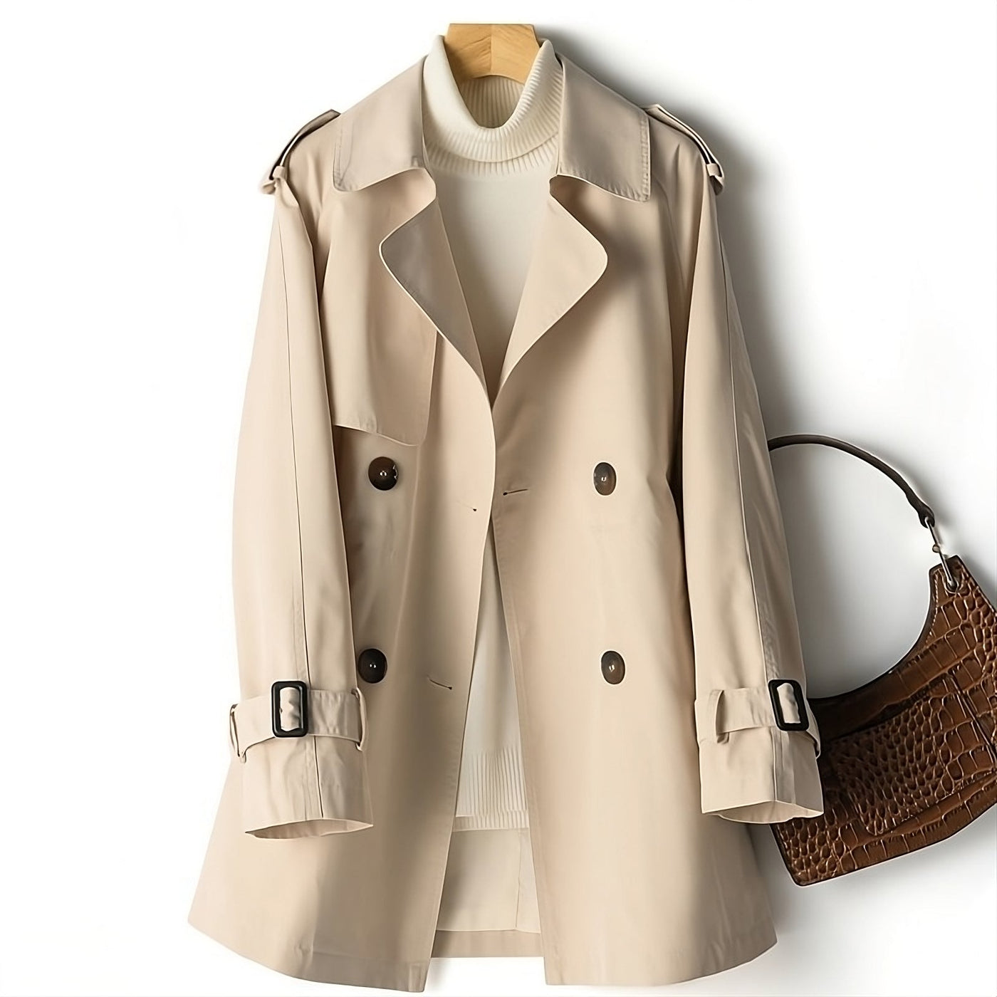 Marissa | Damen Trench Mantel | Lange