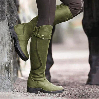 Sentarin | Damen Kniehohe Stiefel  | Wasserdicht