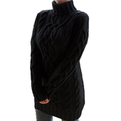 Birgitein | Eleganter langer Pullover für Damen